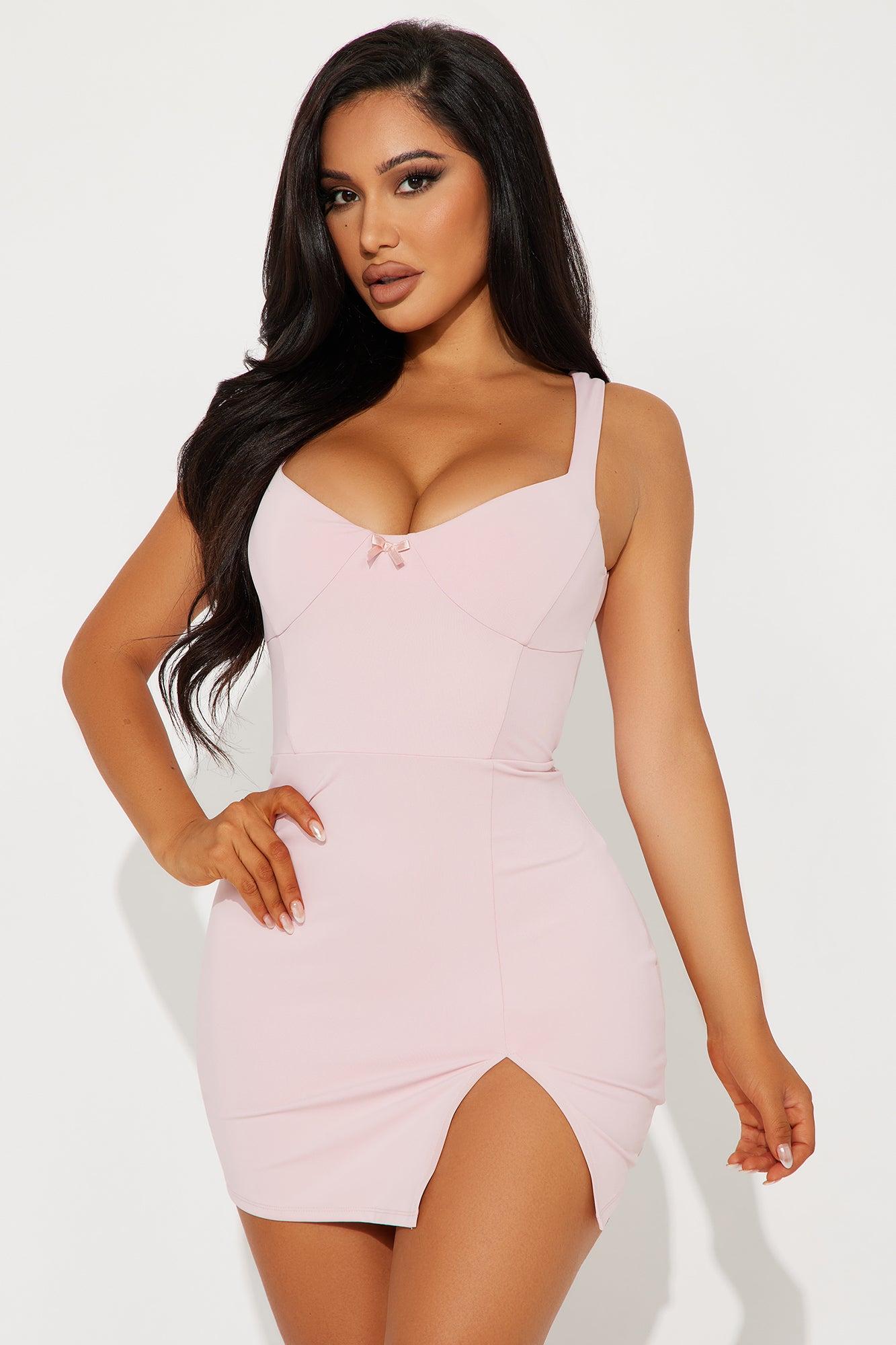 Sculpt Mara Micro Mini Dress - Pink Product Image