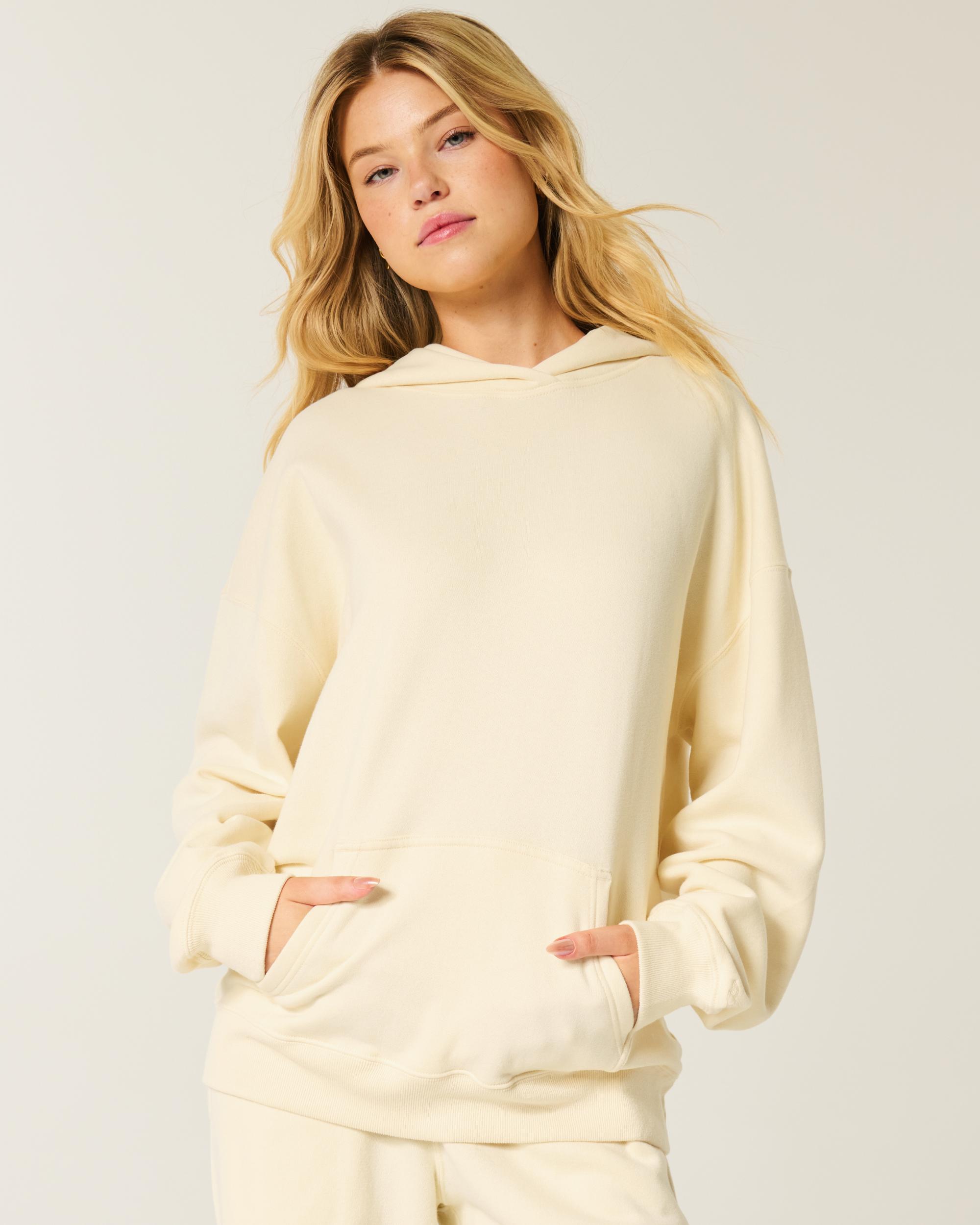 Hollister Feel Good Fleece Oversized Hoodie Product Image