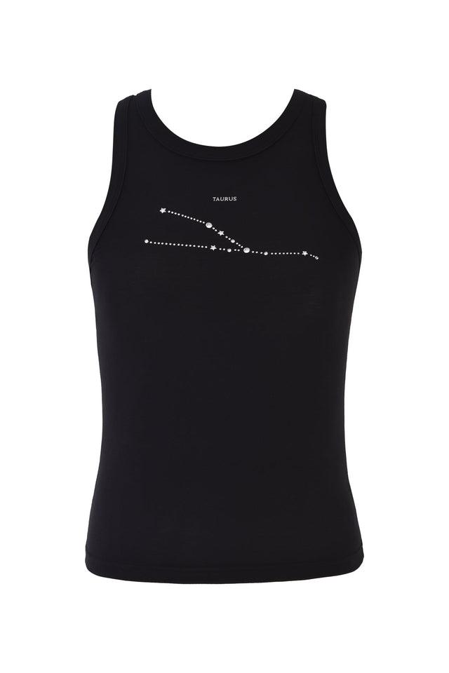 TAURUS ZODIAC TANK - BLACK Product Image