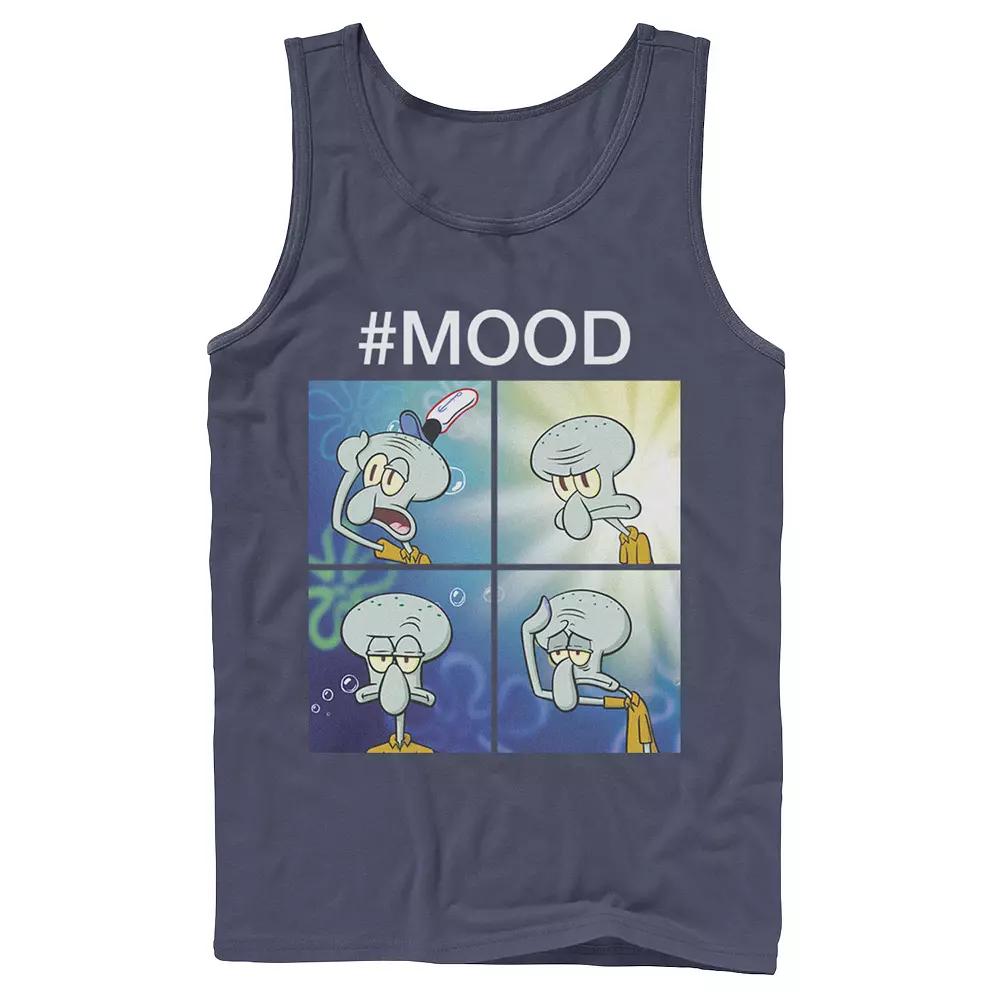 Men's Nickelodeon SpongeBob SquarePants Squidward Mood Tank Top,  Product Image