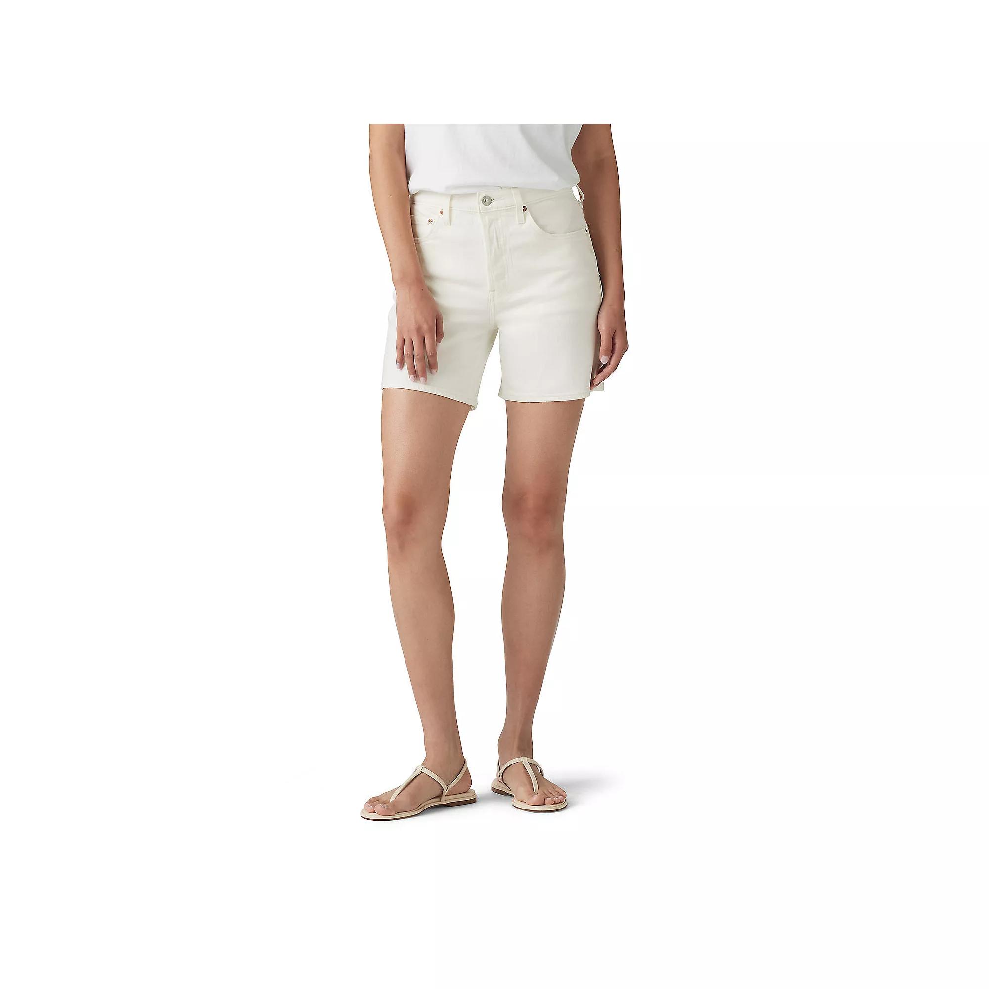 Women's Levi's® 501® Original High-Rise Mid-Thigh Jean Shorts,  Product Image