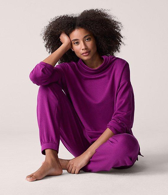 Eileen Fisher Tencel™ Lyocell Cozy Brushed Terry Hug Jogger Ankle Pants Product Image