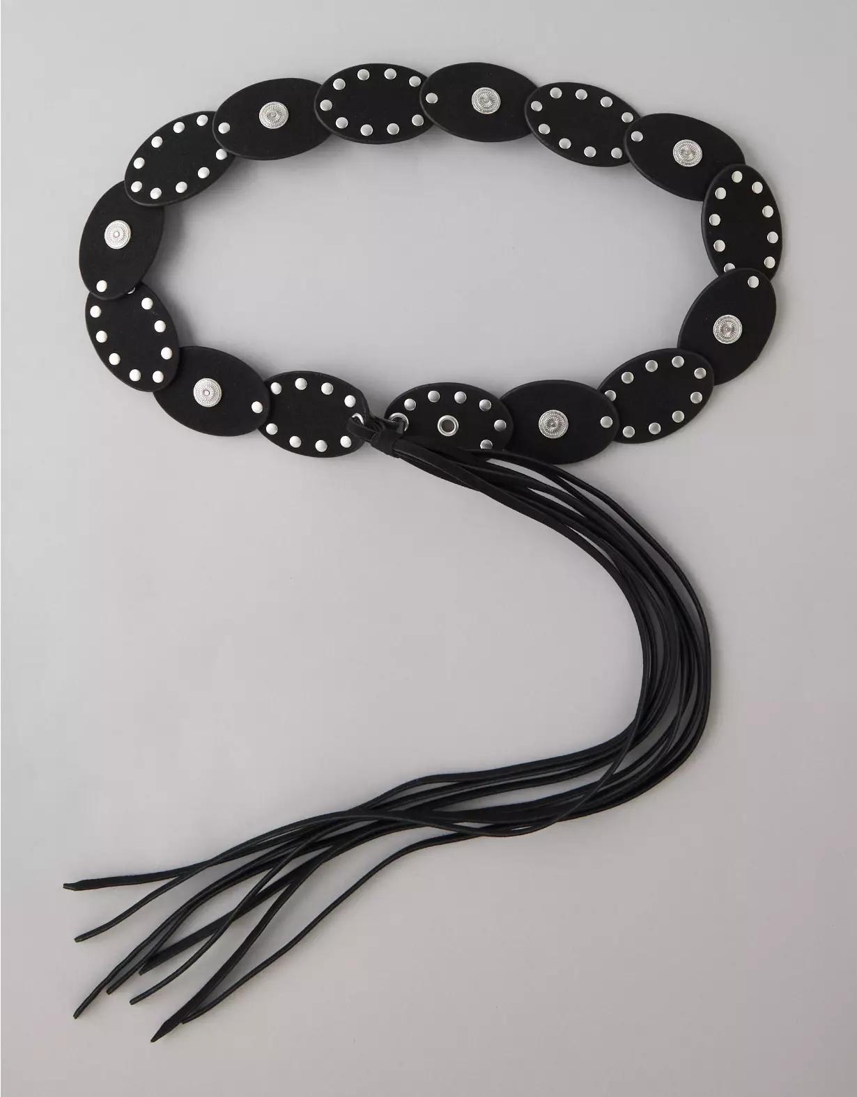 AE Oval Disc Fringe Belt Product Image