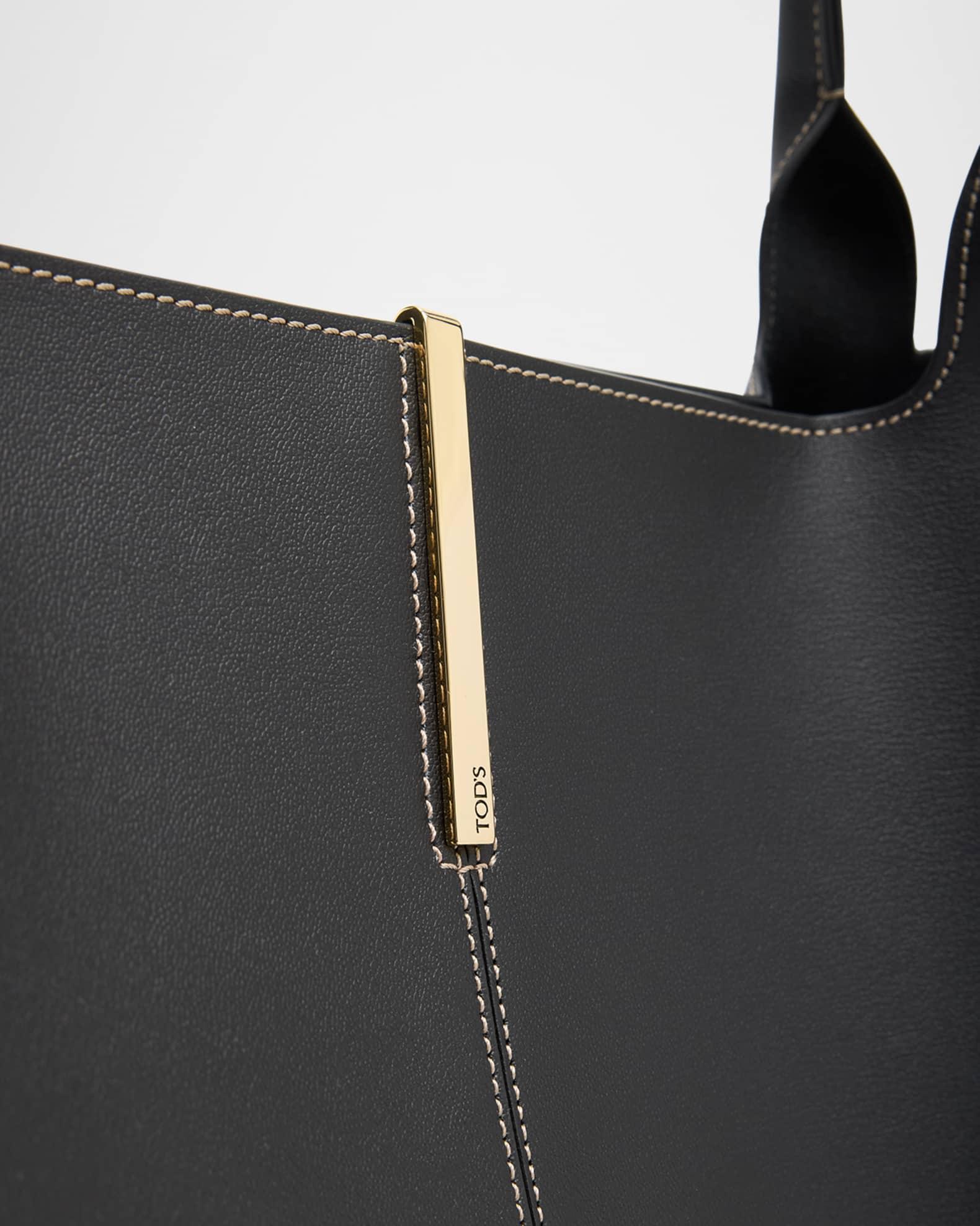 Medium Leather Tote Shopping Bag Product Image