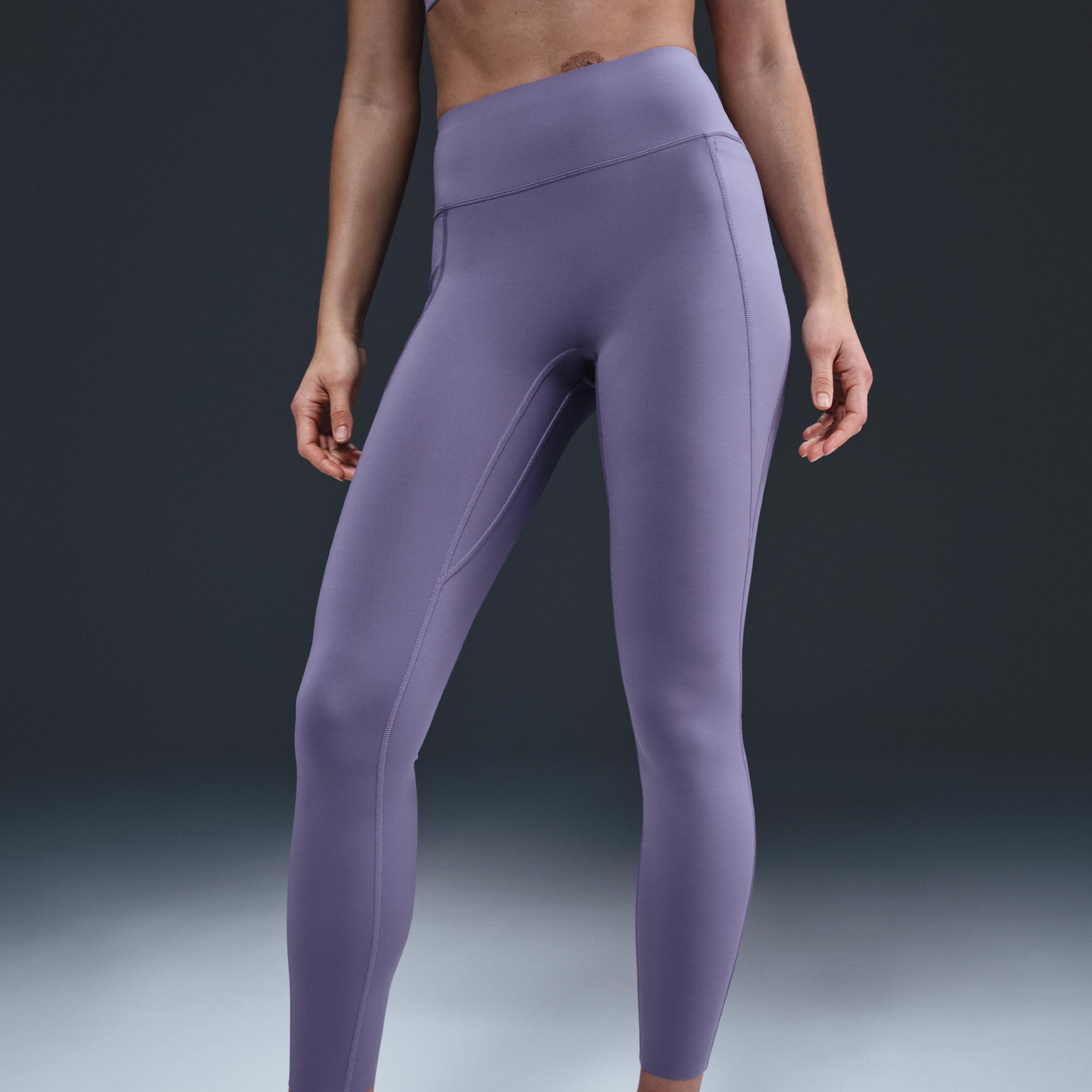 Nike Women's Universa High-Waisted 7/8 Leggings with No Front Seam Product Image