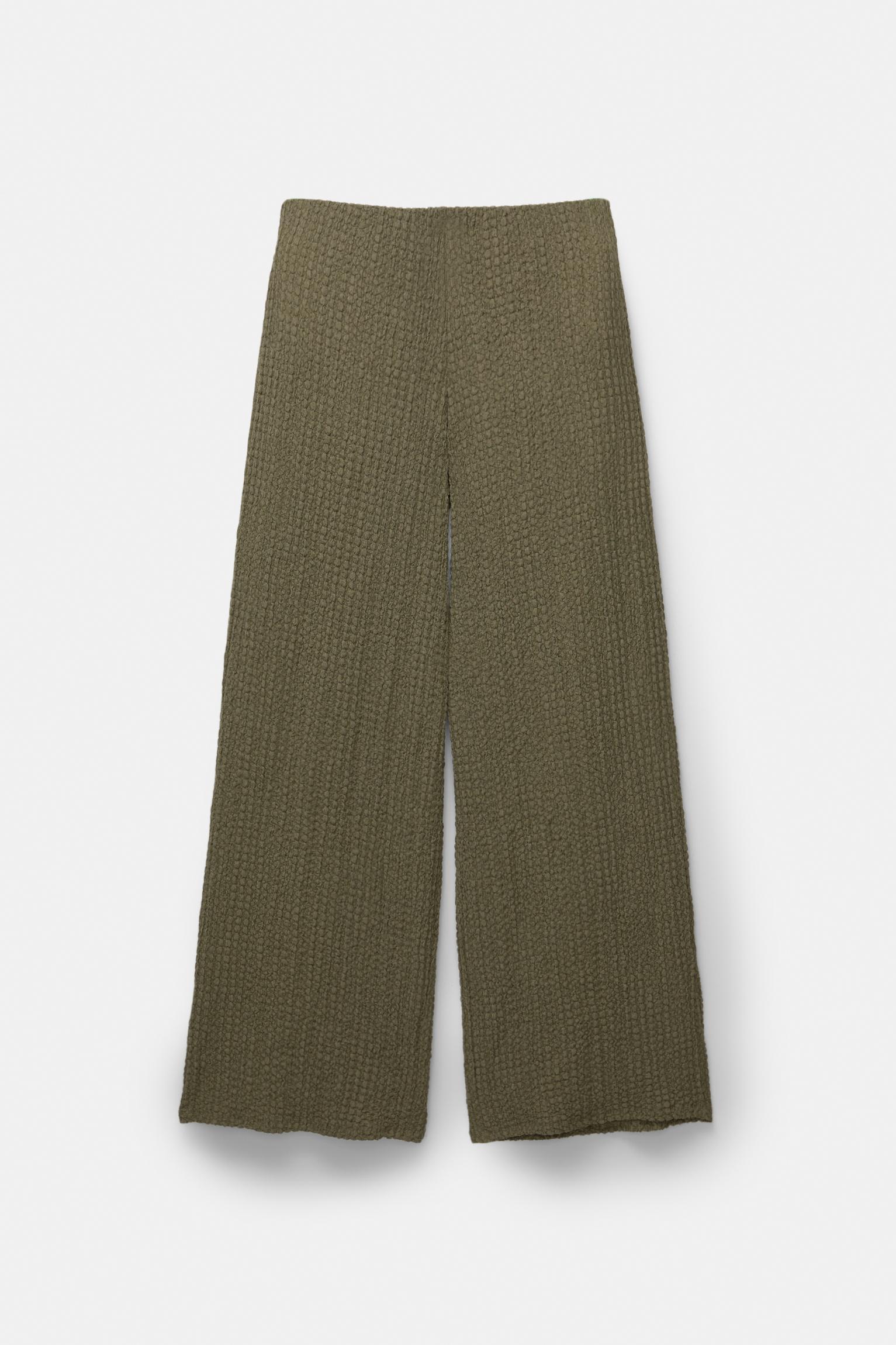 Creased-effect pants Product Image