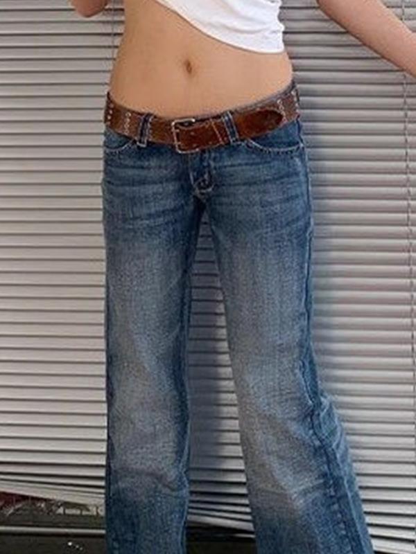 Vintage High Street Flare Jeans Product Image