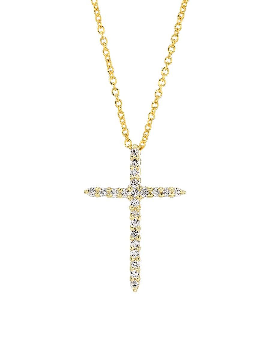 Cross Necklace with Diamonds Product Image