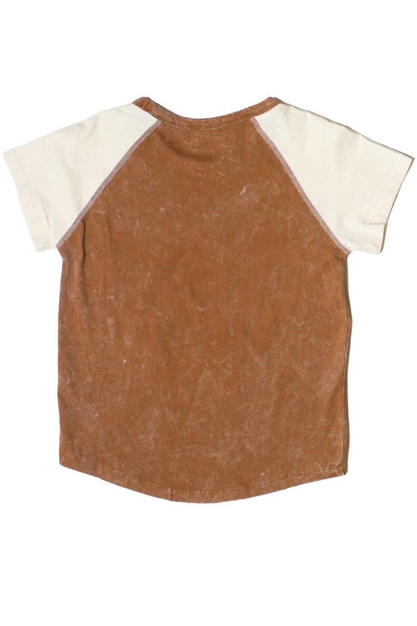 Mineral Wash Raglan Star Patch Tee Product Image
