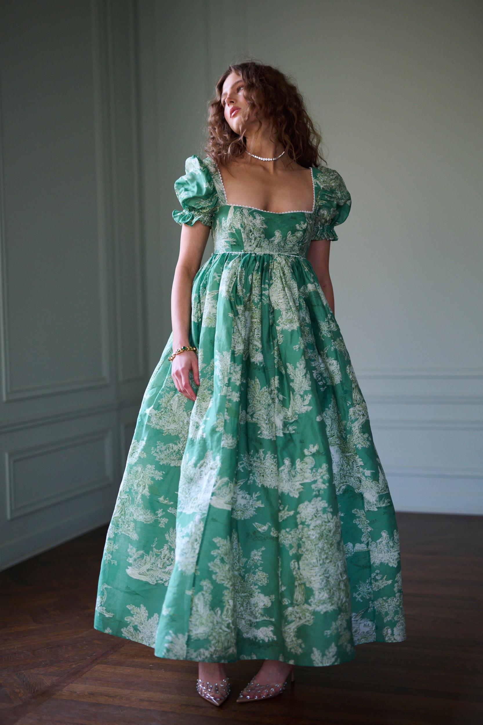 The Cedar Toile Love Story Dress Product Image