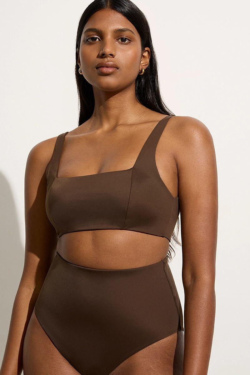 Afonso Bikini Bottom Coffee - Final Sale Product Image