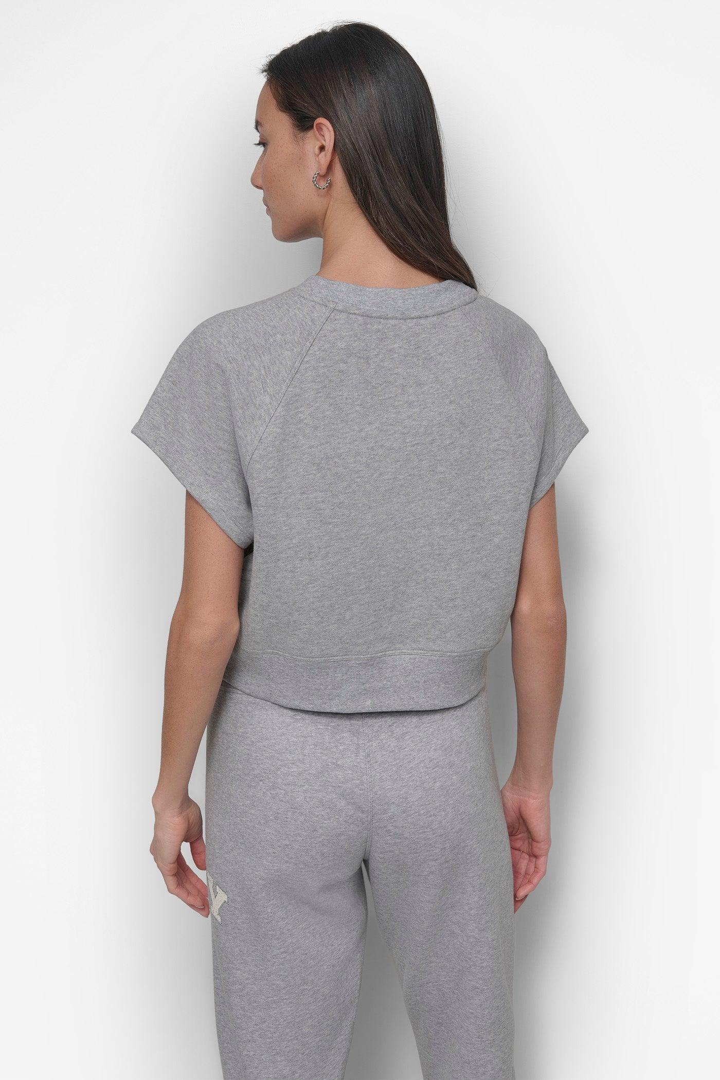 CROPPED CRYSTAL LOGO PERFORMANCE SWEATSHIRT Product Image