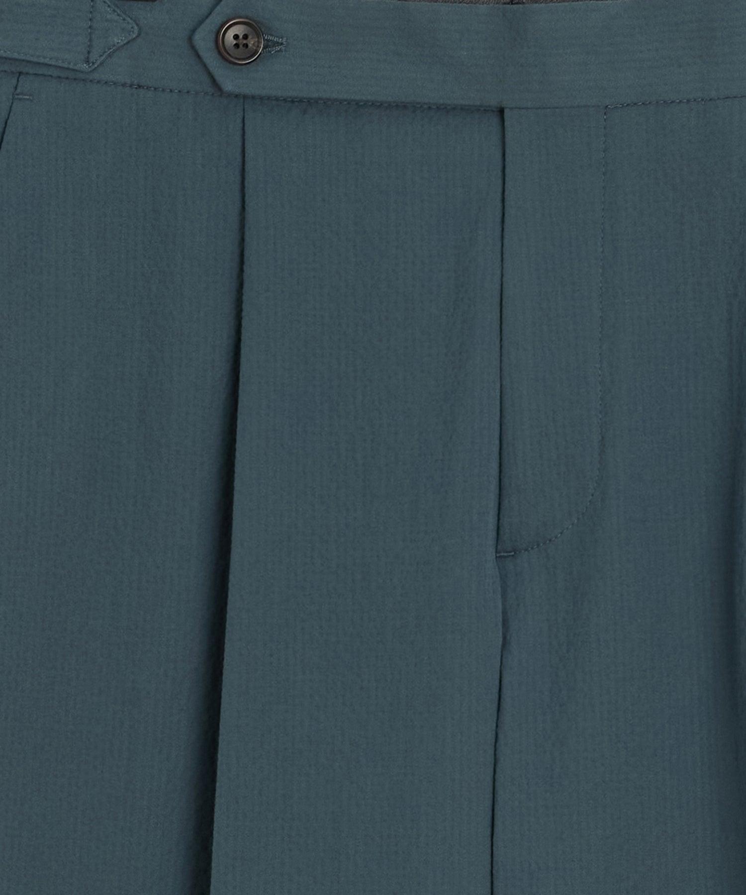 Italian Seersucker Side Tab Trouser Product Image