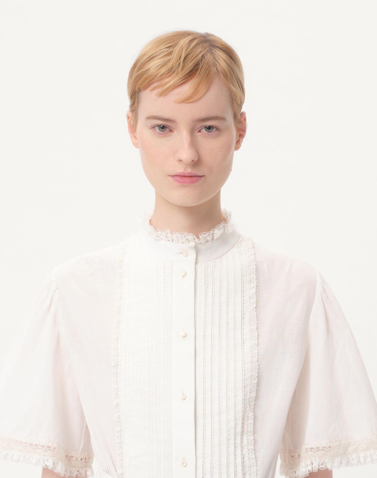 Midi Dress In Cotton Muslin Product Image