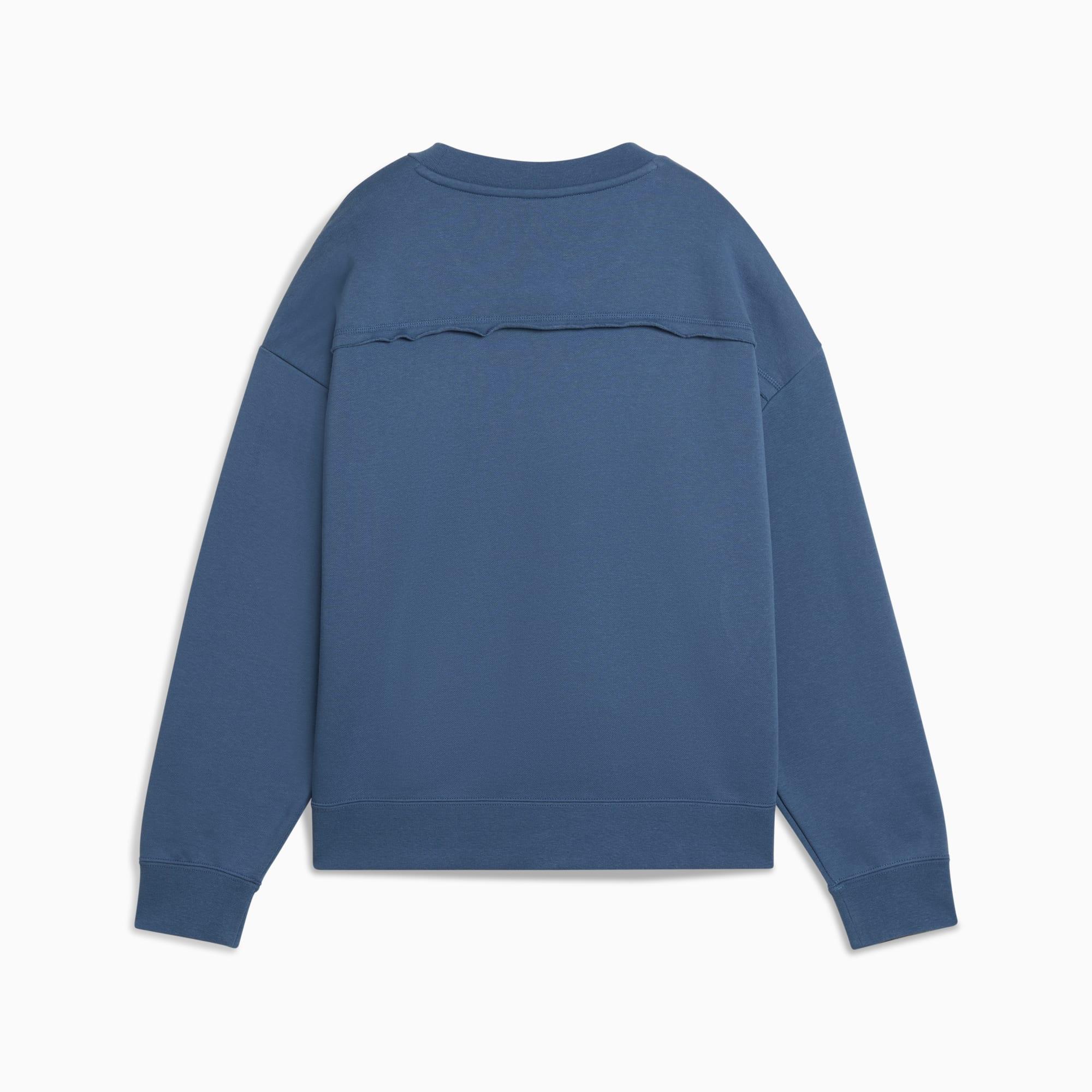 PUMA Essentials Double Up Women's Crew Neck Sweatshirt Product Image
