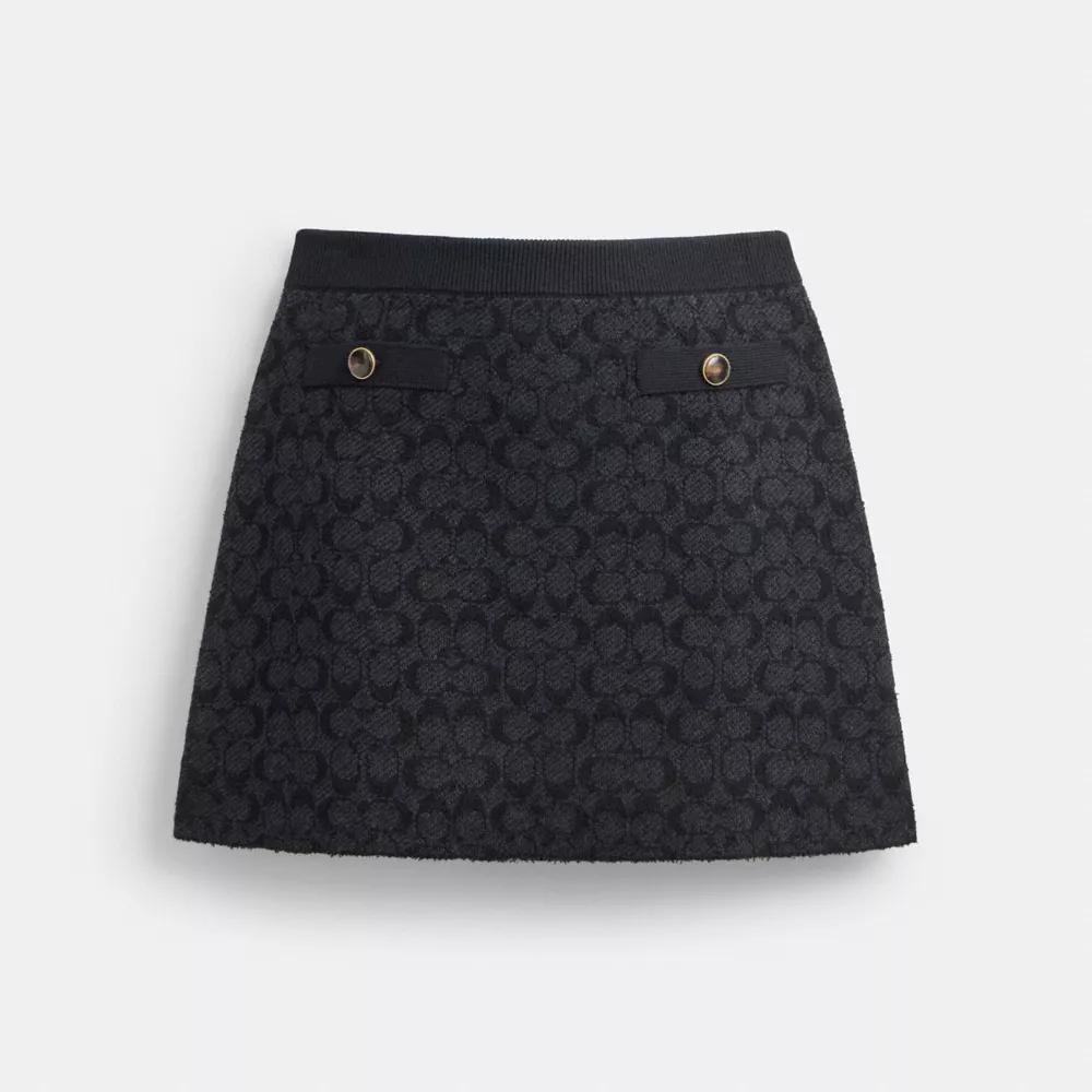 Signature Knit Skirt Product Image