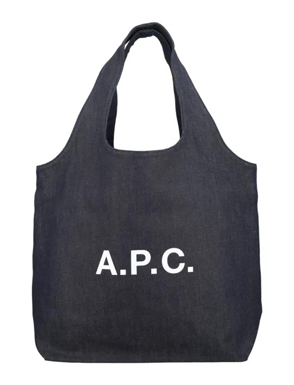 APC Small Ninon Tote Bag In Black Product Image