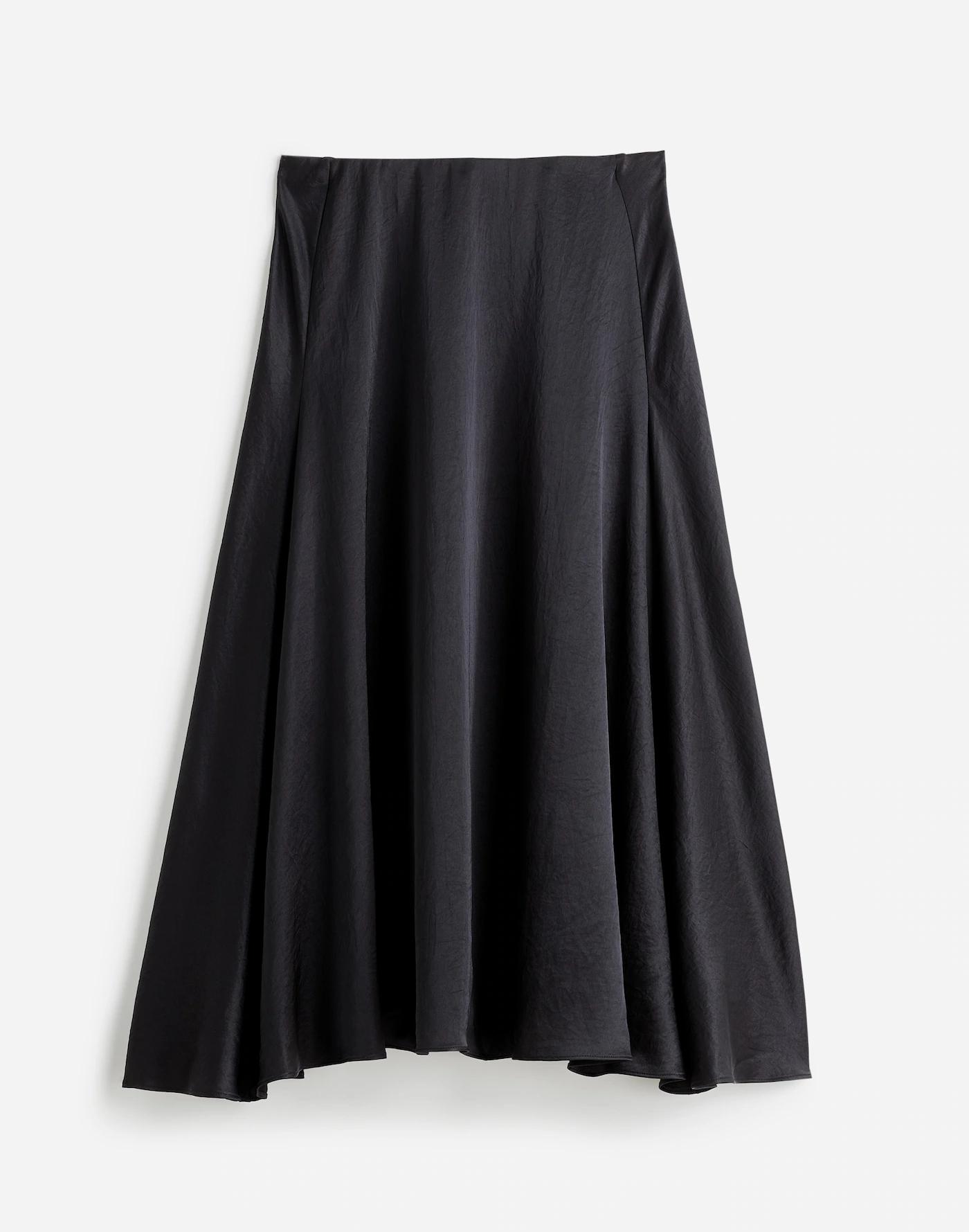 Satin Circle Slip Skirt Product Image