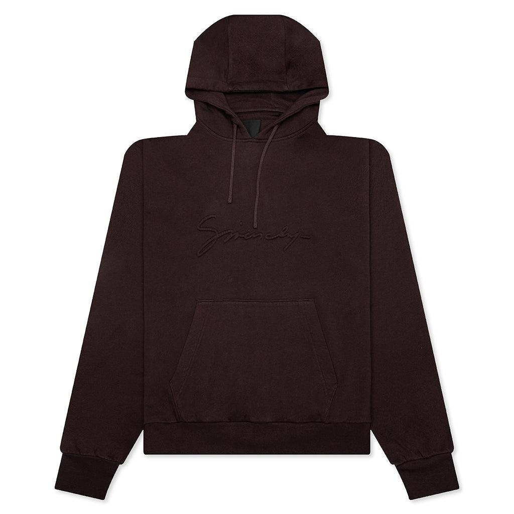 Givenchy Signature Hoodie - Red Male Product Image