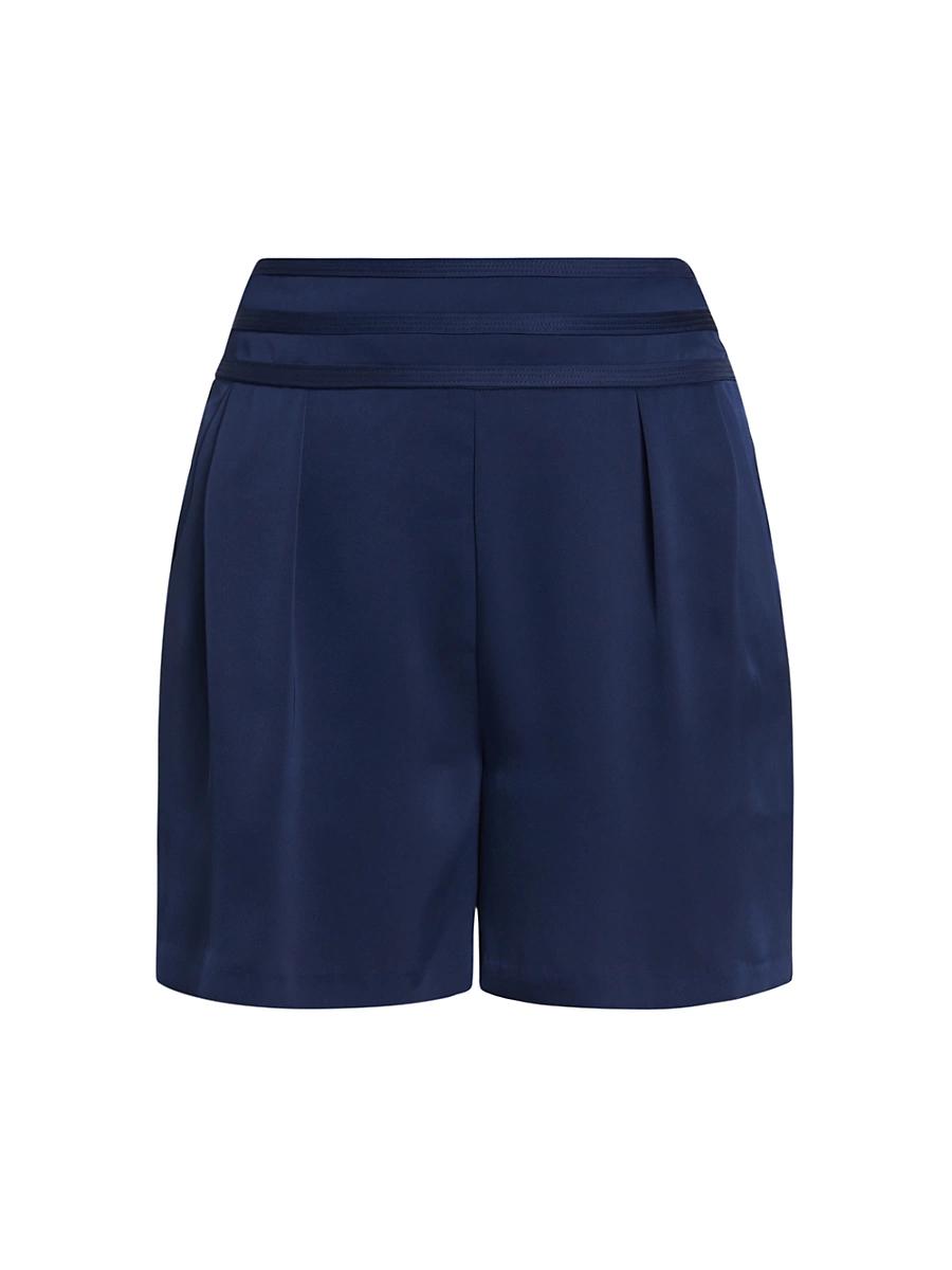Womens Joss Pleated Shorts Size 0 Product Image