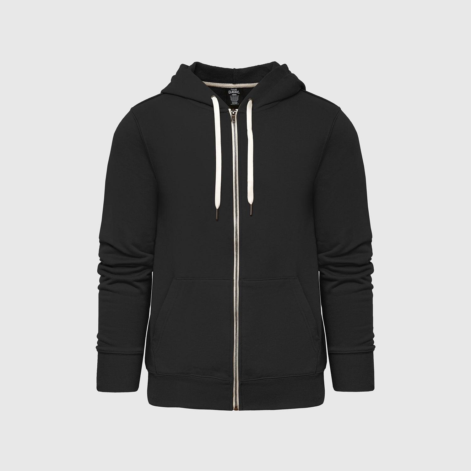 Black Fleece French Terry Zip Hoodie Product Image