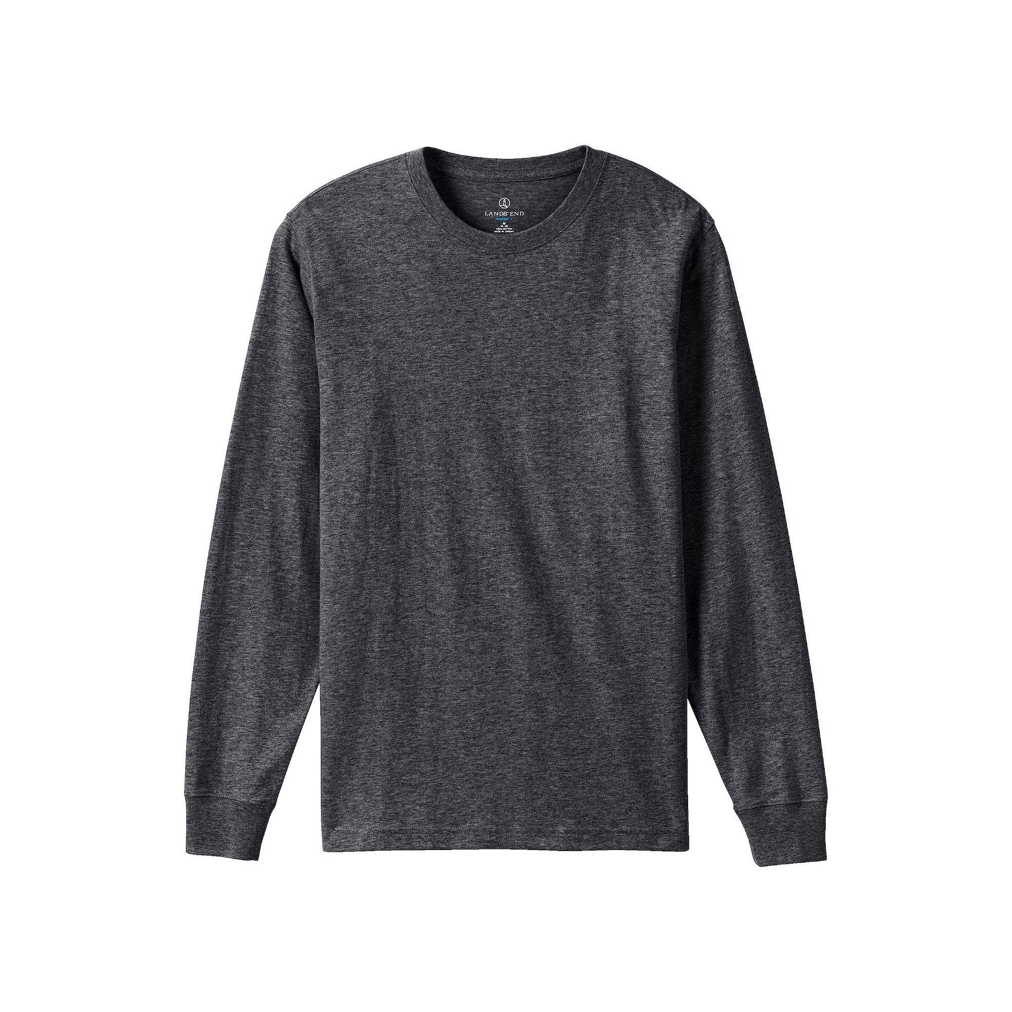 Men's Land's End Super-T Long Sleeve T-Shirt,  Product Image