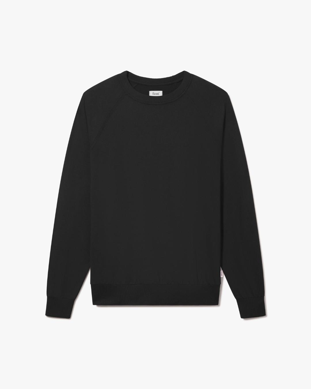 Midweight Terry Slim Crewneck - Vault Male Product Image