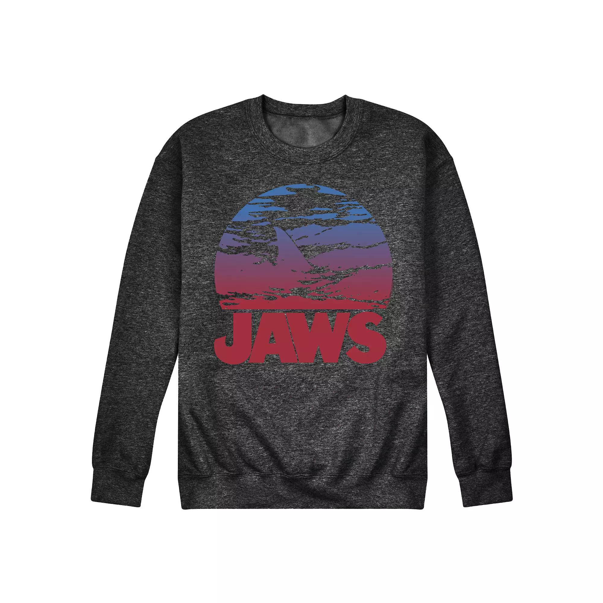 Men's Jaws Ombre Fleece Sweatshirt,  Product Image
