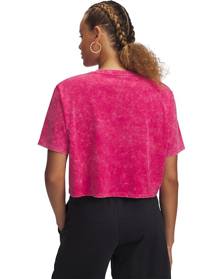 Women's Under Armour Rival Wash Short Sleeve T-Shirt Product Image