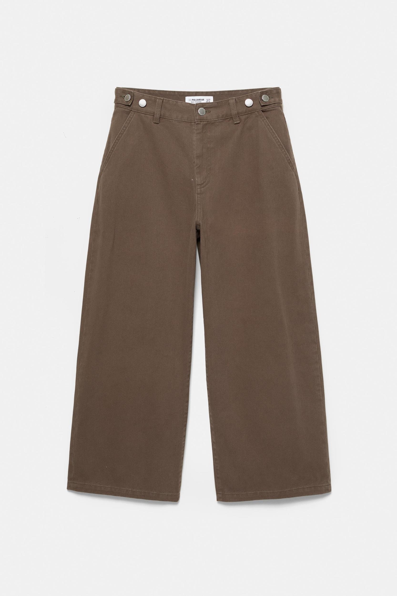 Balloon fit jeans with adjustable waist Product Image