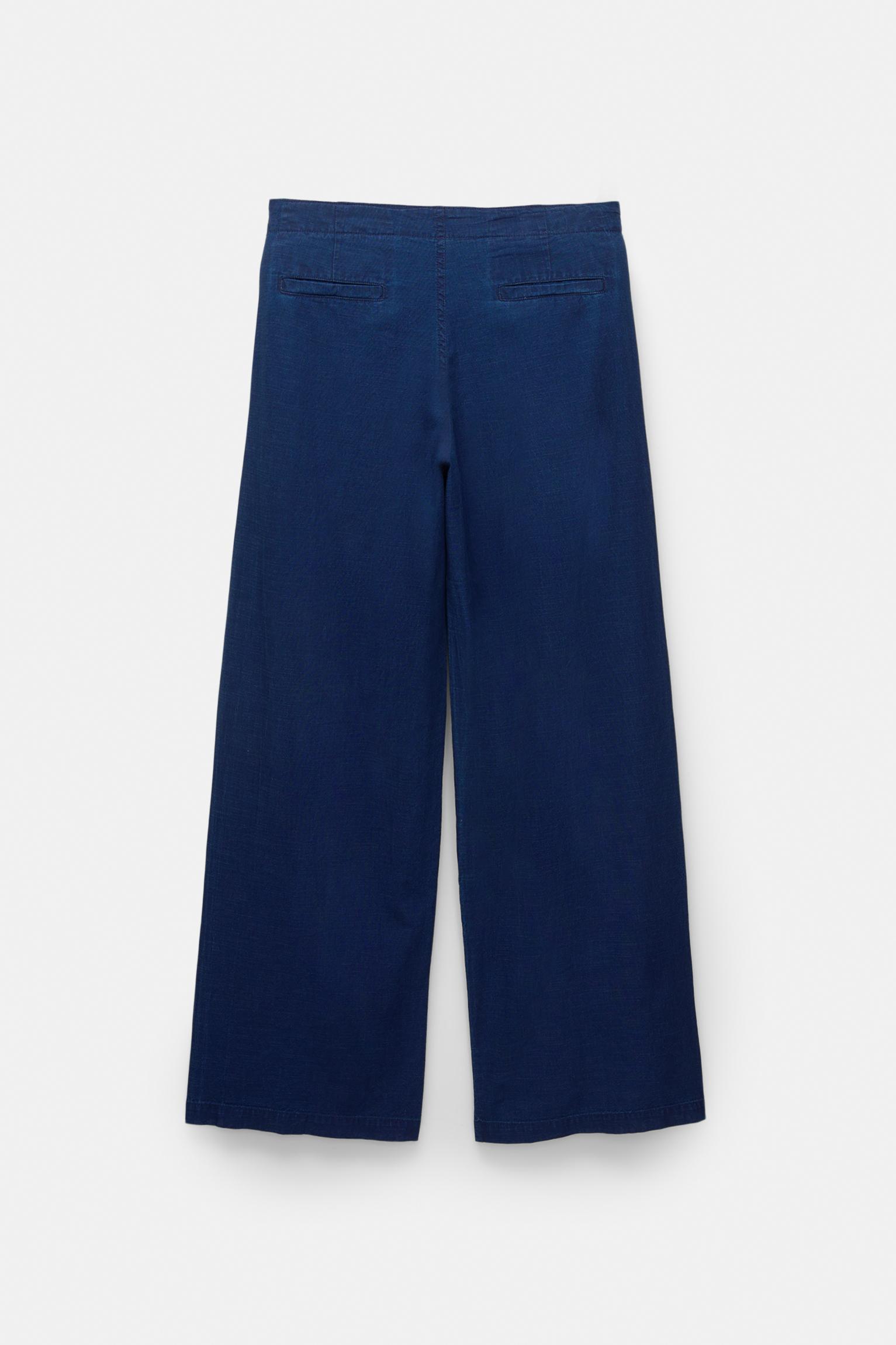 Loose-fitting straight-leg pants Product Image