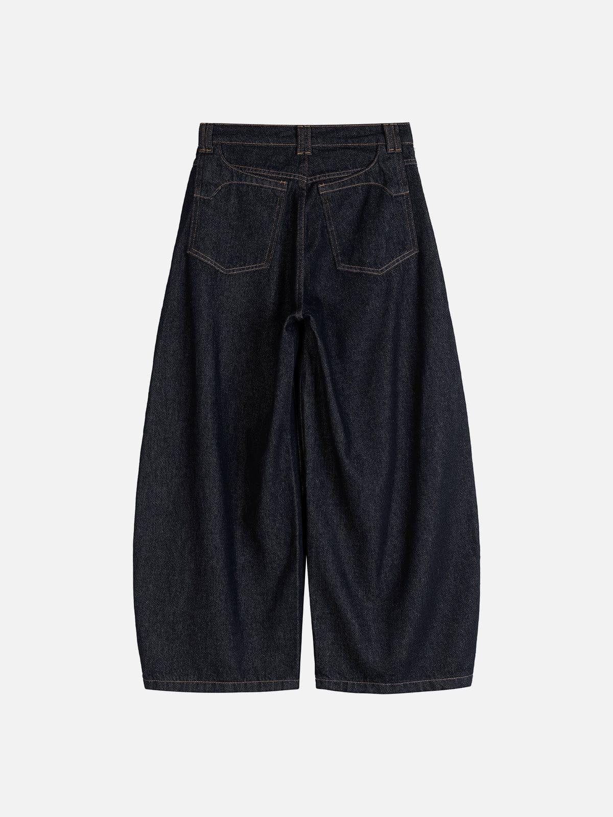 Aelfric Eden Raw Baggy Barrel Jeans Product Image