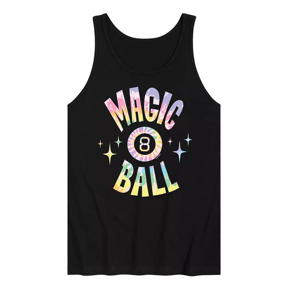 Men's Magic 8 Ball Tie Dye Tank Top,  Product Image