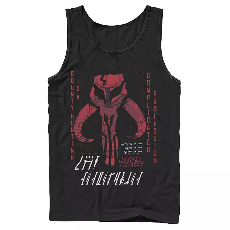 Men's Jurassic Park Neon Gradient Scene Tank Top,  Product Image