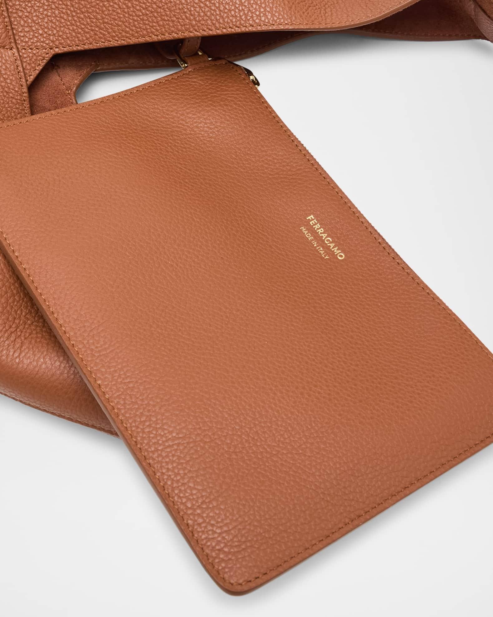 Origami Leather Hobo Bag Product Image