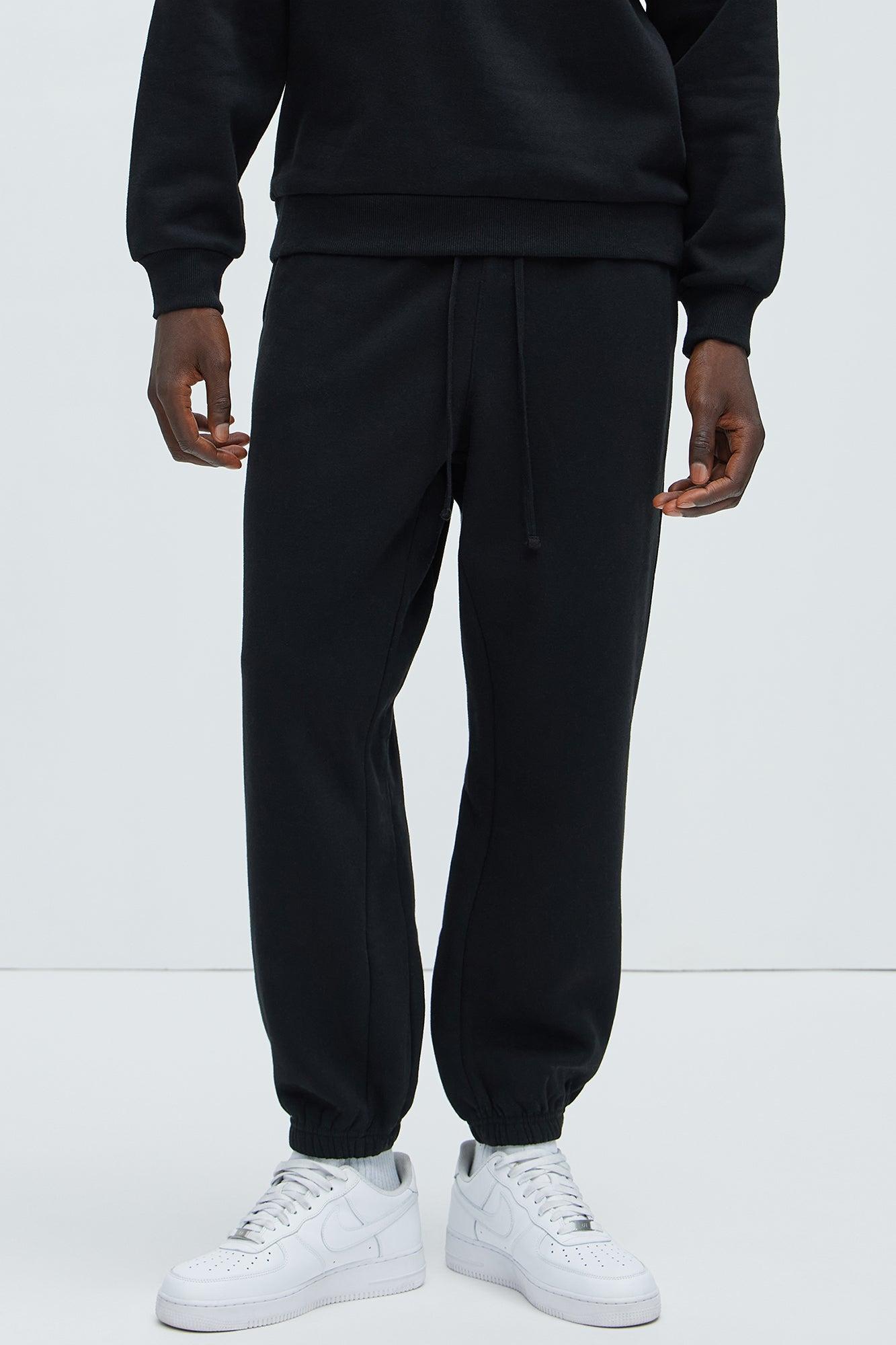 Tyson Relaxed Gusset Jogger - Black Product Image