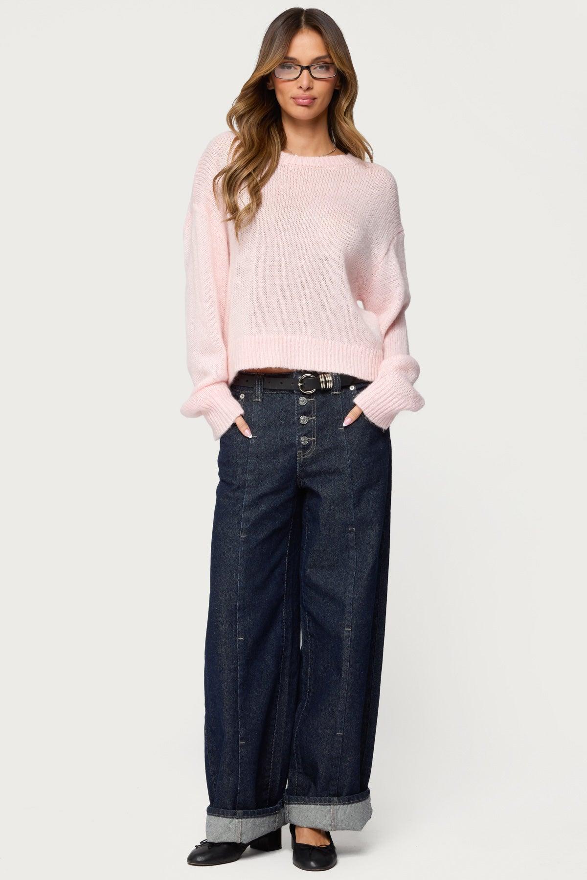 Kyrah Oversized Knit Sweater Product Image