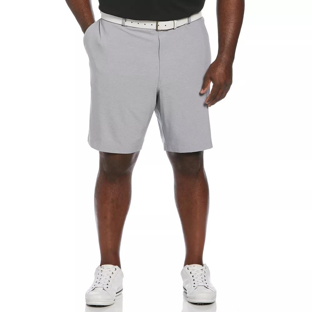 Big & Tall Grand Slam Active Golf Shorts, Men's, Size: 54, Caviar Grey Product Image