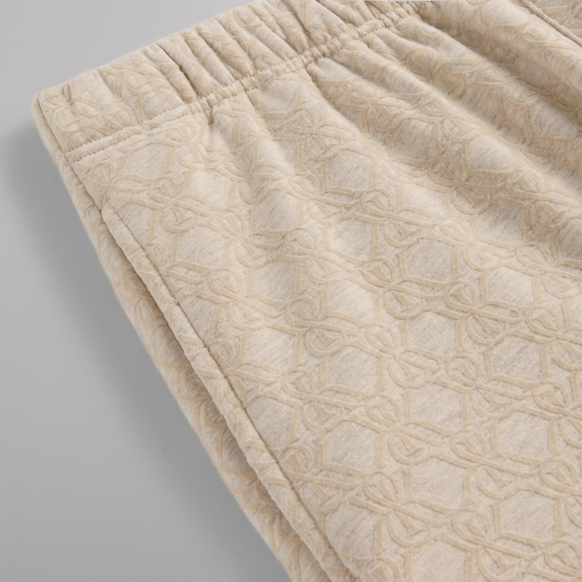 Kith Bonded Fleece Nelson Sweatpant - Sandy Heather Male Product Image