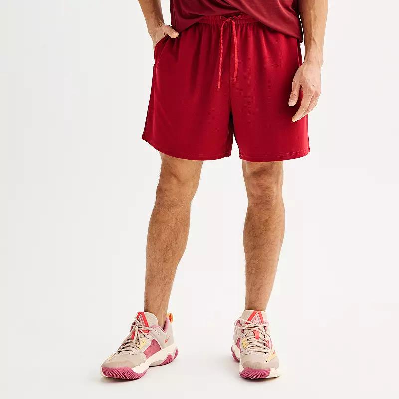 Men's Tek Gear® Above-The-Knee Mesh Shorts,  Product Image