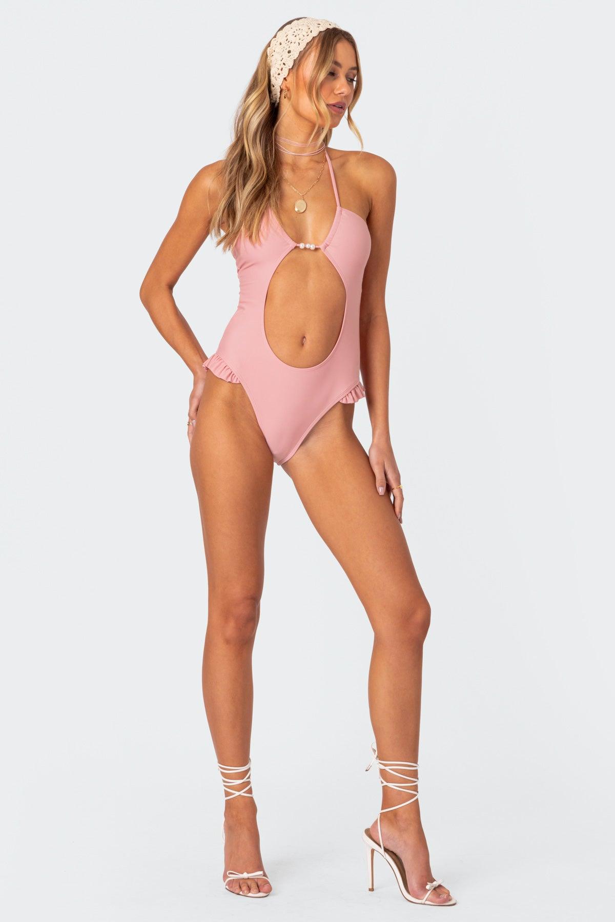 Nea Cut Out One Piece Swimsuit Product Image