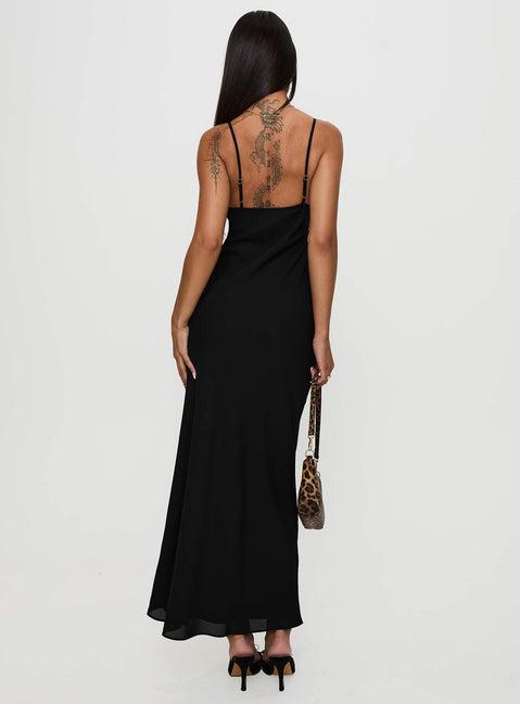 Artea Maxi Dress Black Product Image