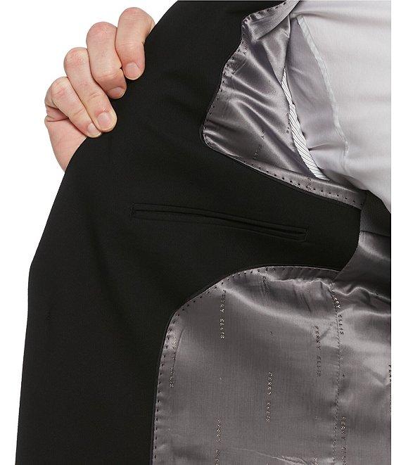 Perry Ellis Big & Tall Performance Stretch Dobby Louis Suit Separates Jacket Product Image