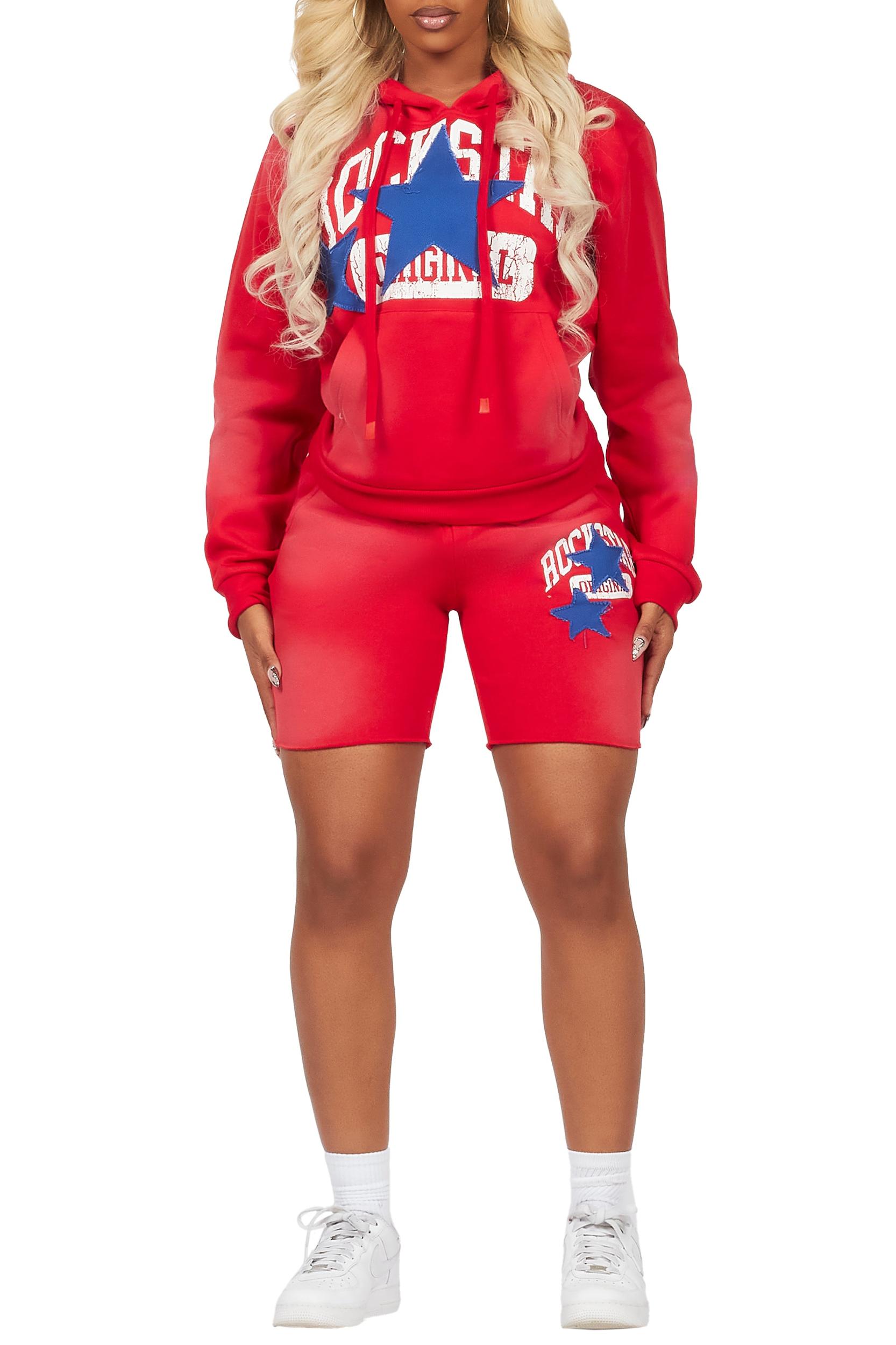 Ivelisse Red Short Set Female Product Image