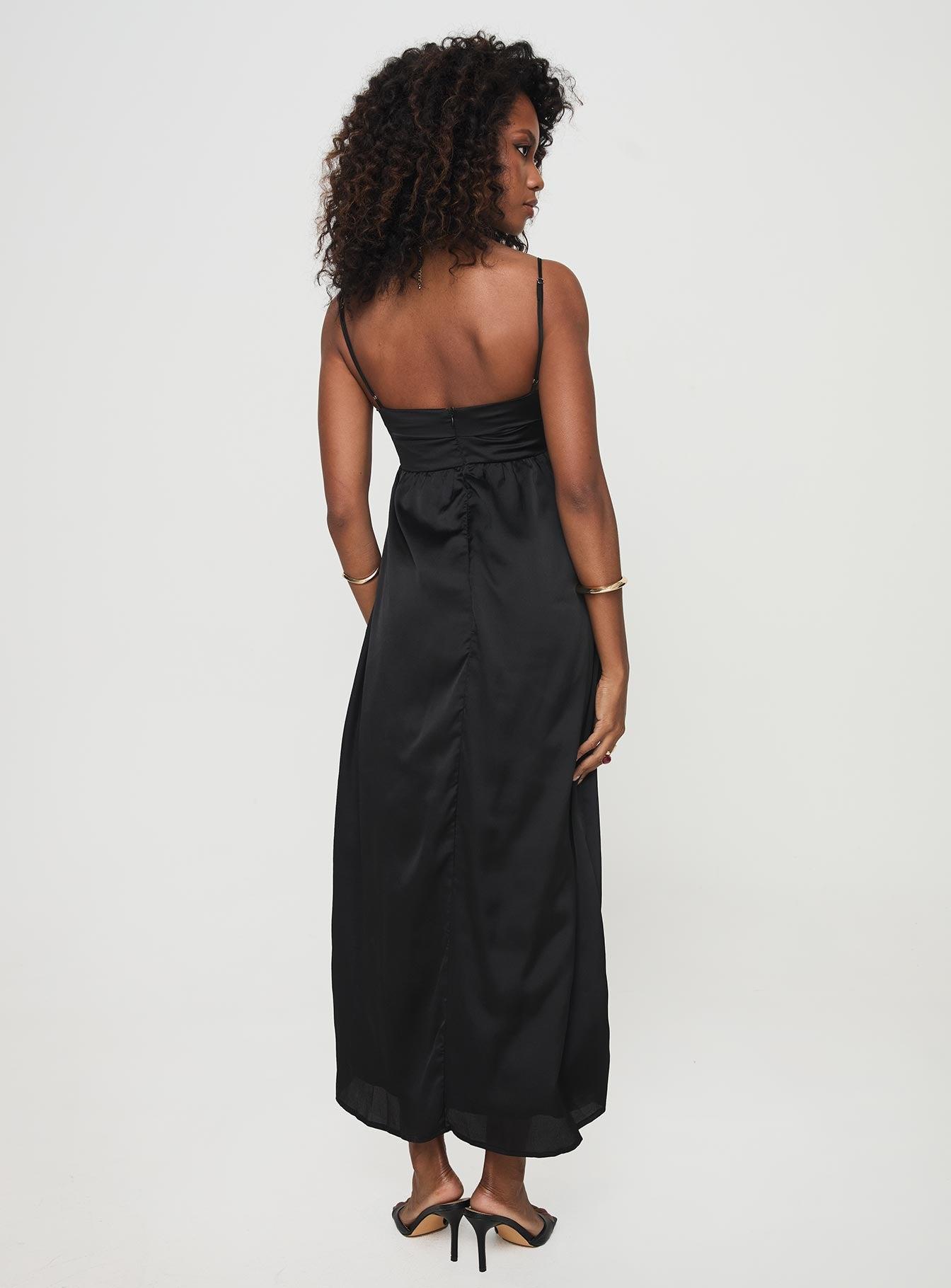Ortega Maxi Dress Black Product Image