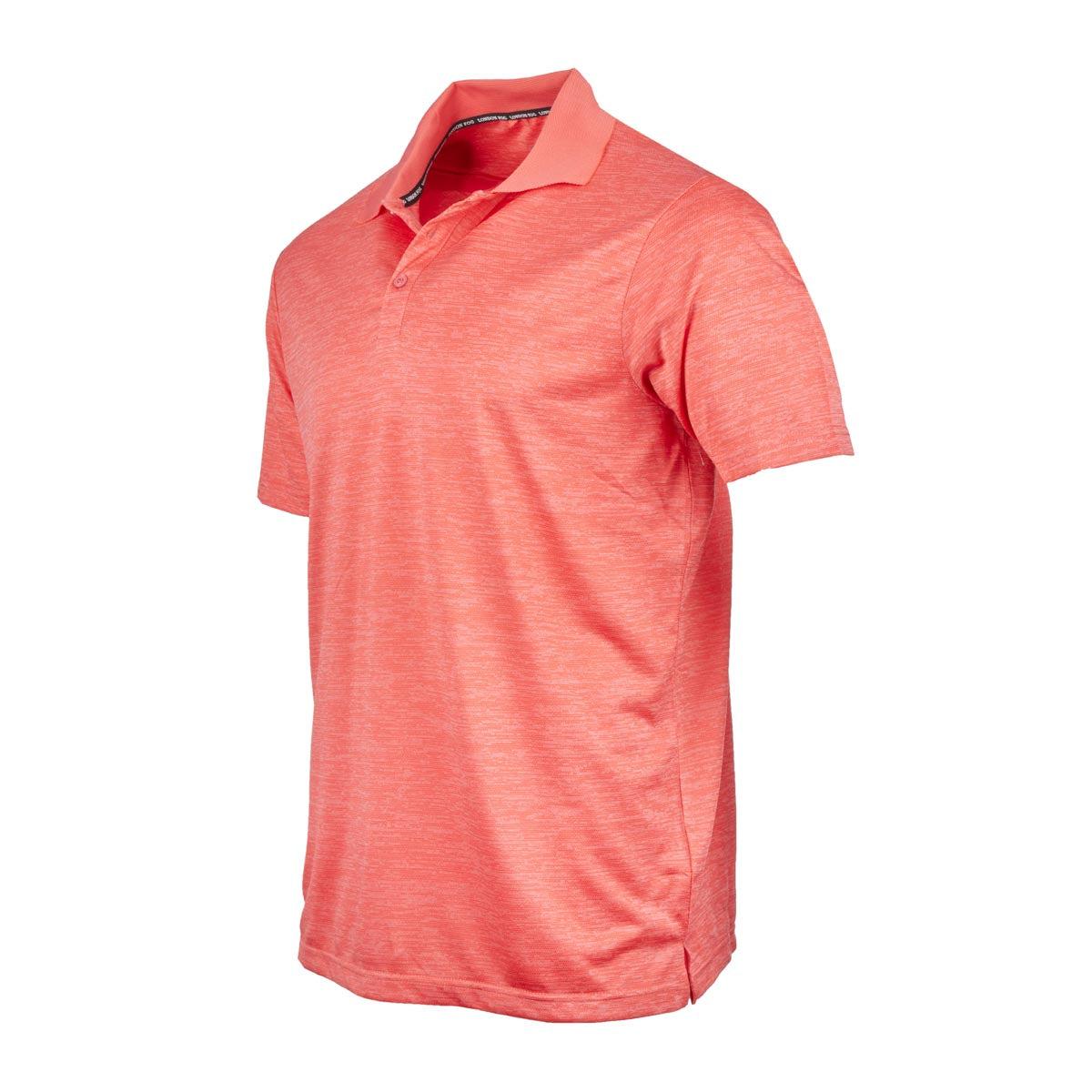 London Fog Men's Poly Textured Space Dye Polo Product Image
