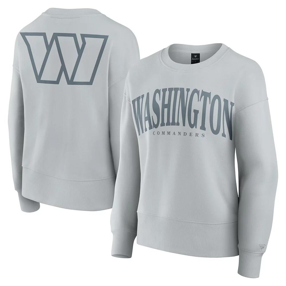 Women's Fanatics  Gray Washington Commanders Elements Pullover Sweatshirt, Size: Small, Wft Grey Product Image