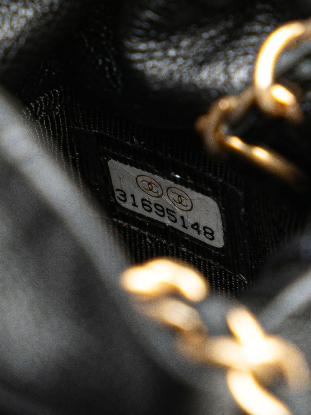 2021 Mini Quilted Calfskin Drawstring bucket bag Product Image