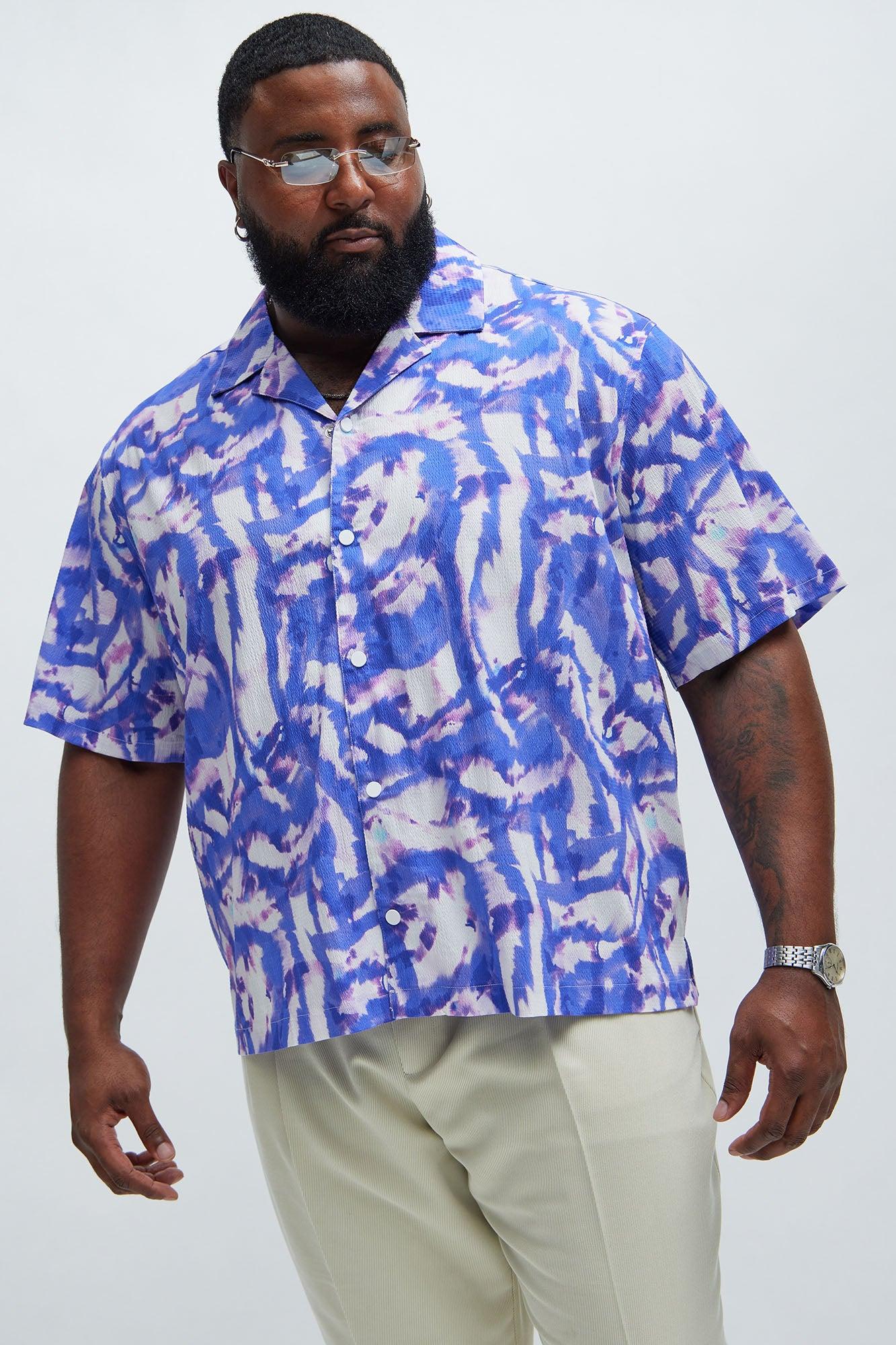 Prizm Shirt - Purple/combo Product Image