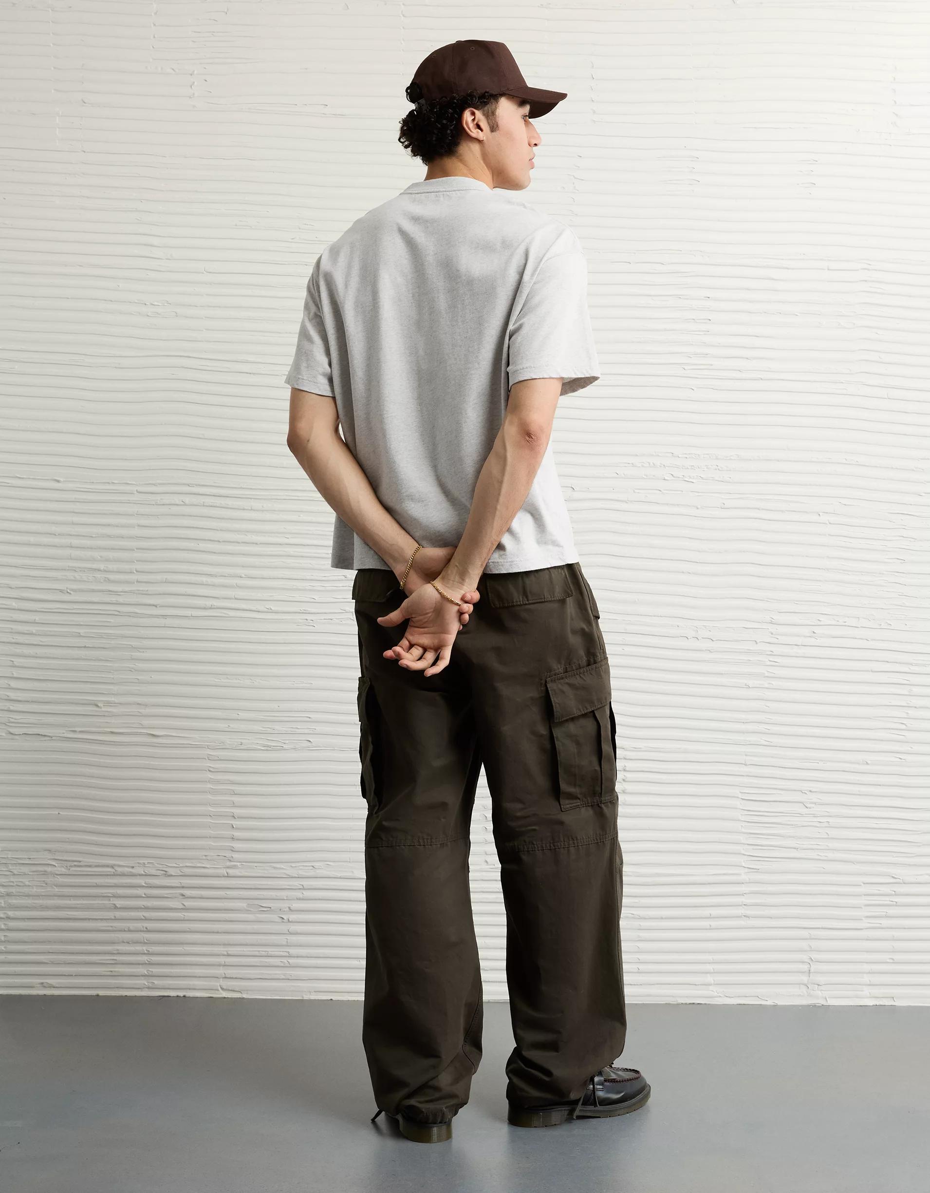 AE Boxy Sueded Jersey T-Shirt Product Image